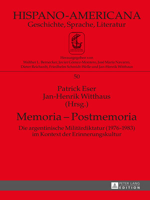 cover image of Memoria – Postmemoria